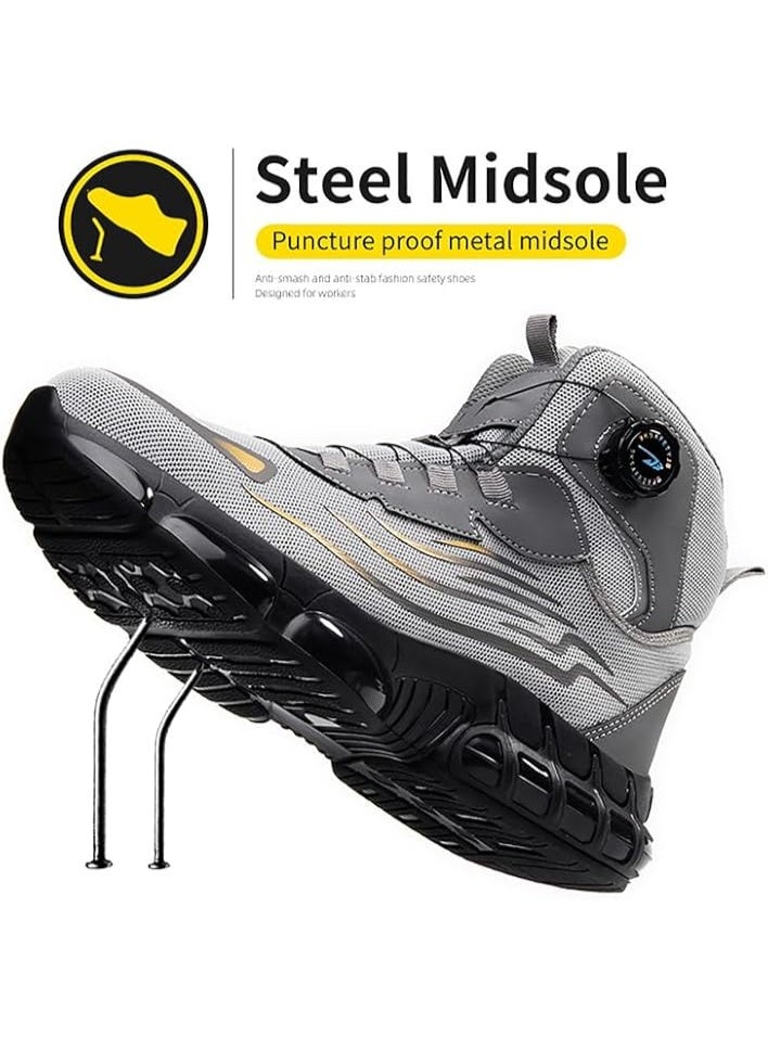 Sky View Steel Toe Shoes All Day Comfortable Lightweight Composite Toe Shoe Indestructible Construction Safety Sneakers Work Shoes - Image 4
